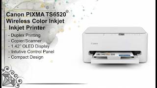 Canon PIXMA TS6520 Review 🖨️ Compact Wireless Color Printer | Duplex Home Printer (2026)