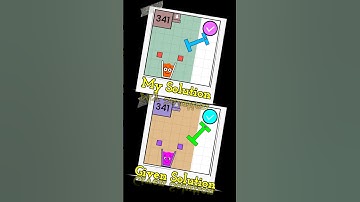 Happy Glass Level 341 Solution | Happy Glass Game #shorts #shortsfeed #happyglass #gaming #game