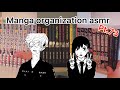 Manga organization asmr 🌻// Setup// Manga collection tiktoks pt.73 📕📚