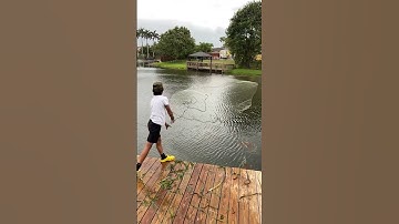 CAST NET MADE EASY #shorts