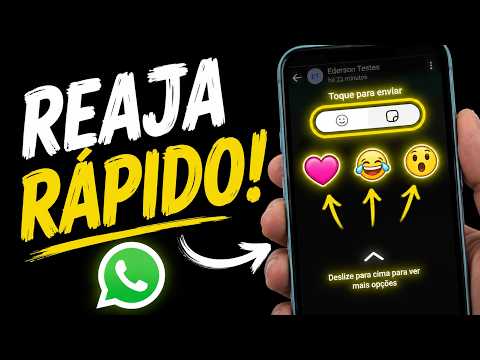 Super Dica de WhatsApp: Como Reagir Muito Mais Rápido aos Status!