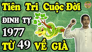 Tiên Tri Cuộc Đời 📝ĐINH TỴ 1977, Từ 54 tuổi về già, ĐÓN NHẬN LỘC TRỜI, THU HÚT VẬN MAY, TIỀN TÀI