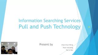 Pull and Push Technology