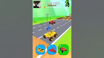 Shape-shifting Funny Race Gameplay new hyper casual game Level-1603 #shorts #gameplay #shapeshifting