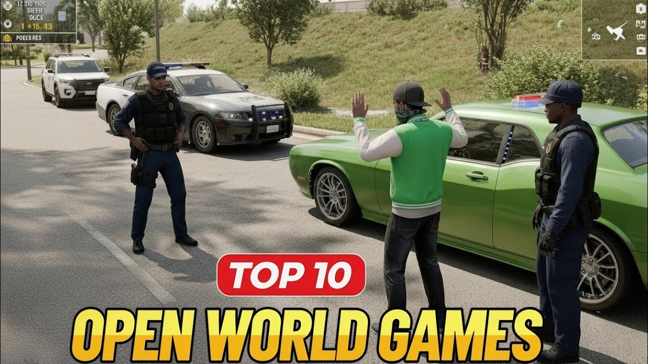 Top 10 Best Open World Mobile Games 2026 | GTA 5-Like Games for Android & iOS