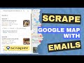 How to Extract Google Maps Data with Emails | Google Maps Data Scraper