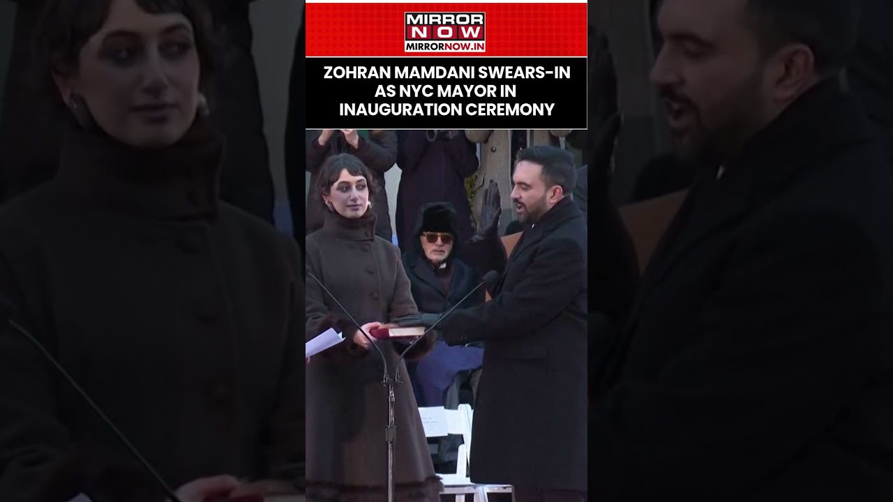 Зоран Мамдани принес присягу в качестве самого молодого мэра Нью-Йорка на торжественной церемонии...