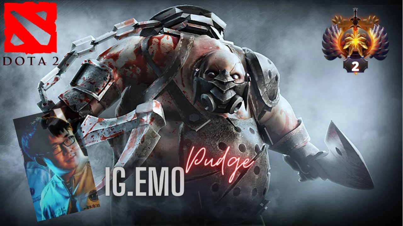 IG.Emo - Pudge Mid Lane - What an Amazing Game - MMR gaming Dota 2 Pros