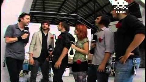 Paramore Special FUSE Interview 8-23-2006