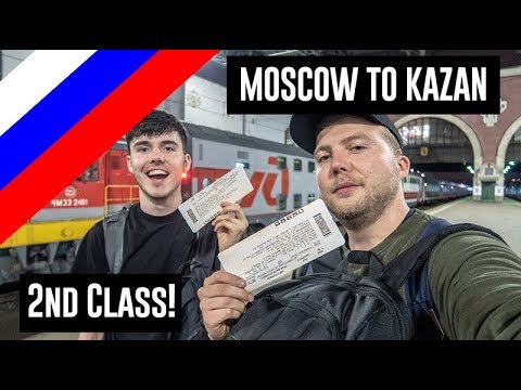 Video: Hoe Om Van Moskou Na Kazan Te Kom