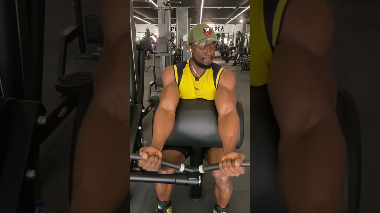 Machine Biceps Curl .🔥💯👍 