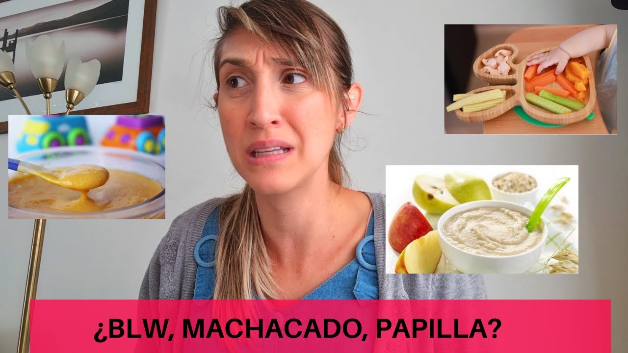 ¿BLW, MACHACADOS o PURÉS? | Mi experiencia con la ALIMENTACIÓN COMPLEMENTARIA 🍛🍐🥕🍞