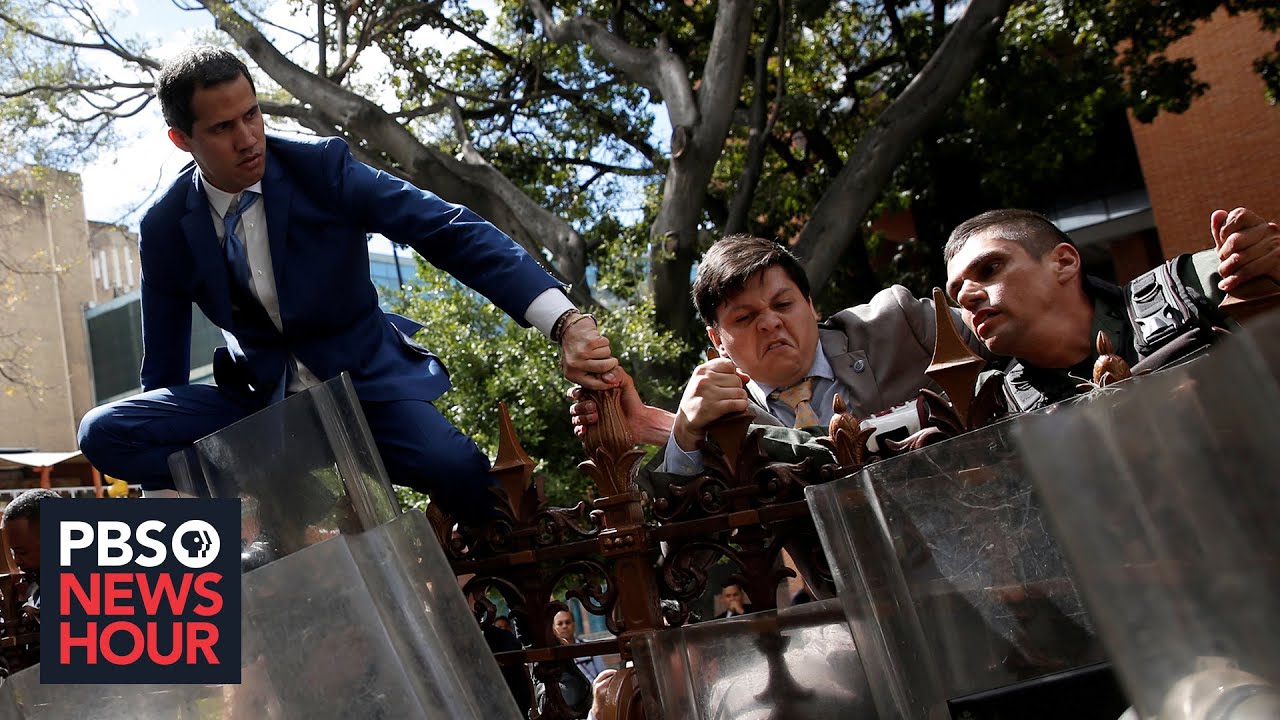 Venezuela S Political Crisis Escalates As Maduro Tries To Wrest Parliament From Guaido Youtube