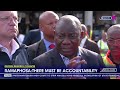 Ramaphosa calls for accountability on George building collapse