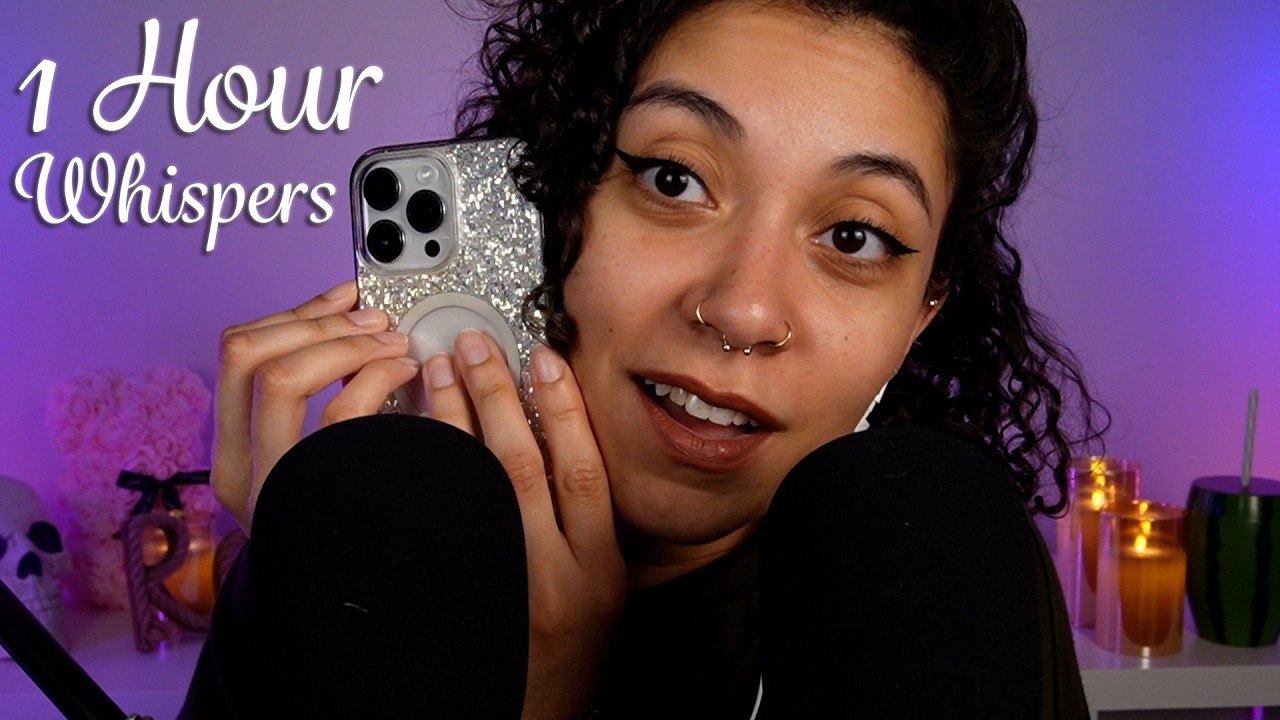 DEEP EAR ✨ Intense Whispers (1 hour) ASMR | Answering Your Questions