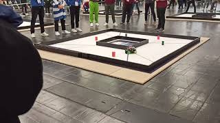 Evripos Robotics Team - WRO Future Engineers 2022 - International Finals run with obstacles