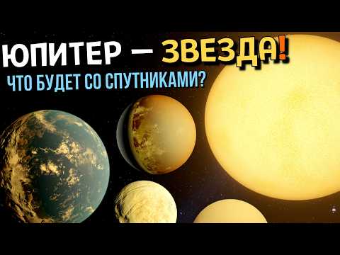 Я превратил Юпитер в звезду. Что будет с его спутниками? | Universe Sandbox