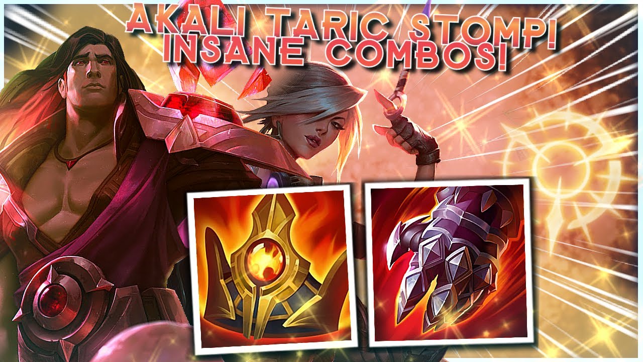 GrandMaster Taric Jungle -- Akali Renekton Synergy Stomp