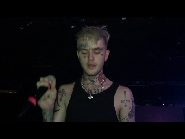 Lil Peep - 'Lil Jeep' (Live in Atlanta @ The Loft 11/07/17) w/ lyrics
