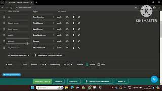 how to insert data into tables psql || how to use mockaroo
