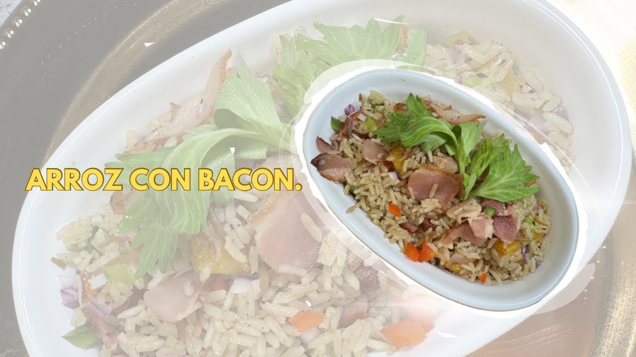 arroz con bacon