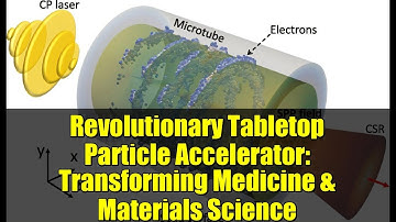 Revolutionary Tabletop Particle Accelerator: Transforming Medicine & Materials Science