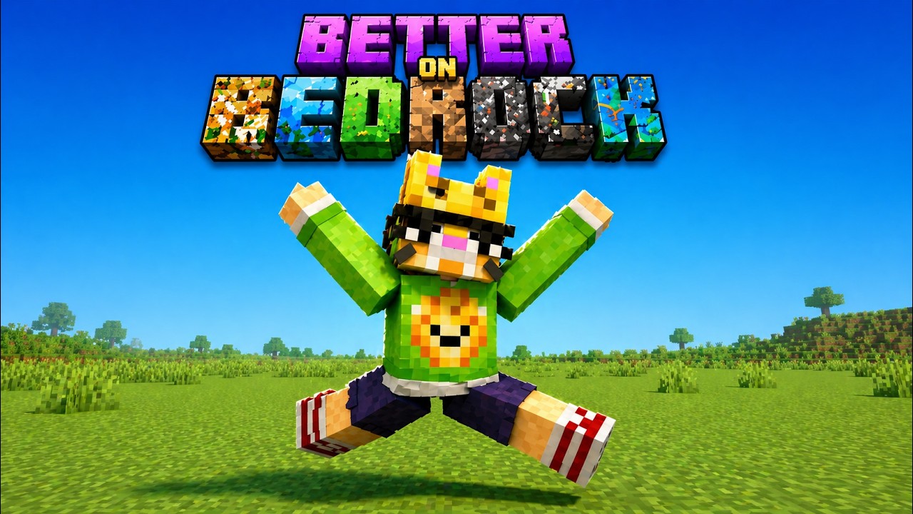 Minecraft better on bedrock Survival!! Part 1 - YouTube