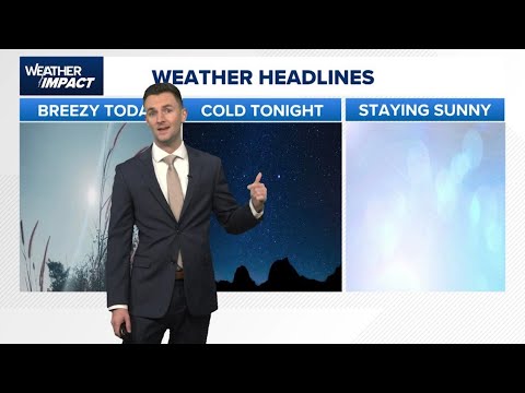 KHOU 11+ Weather Impact: Cold front arrives tonight - YouTube