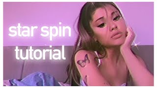 STAR SPIN TUTORIAL- VIDEO STAR