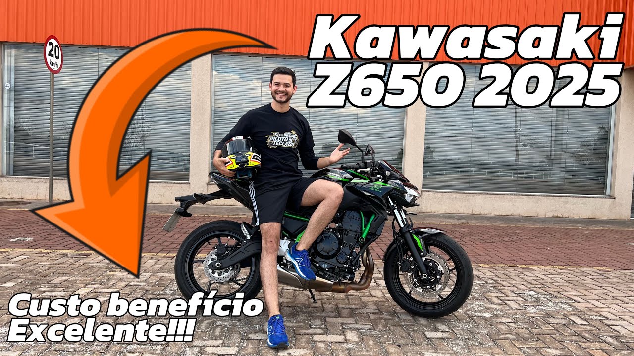 Kawasaki Z650: O segredo para andar de moto esportiva sem gastar muito.