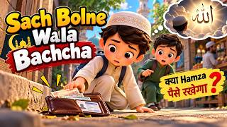 Sach Bolne Wala Bachcha | Islamic Moral Story for Kids | ईमानदारी की कहानी | Noorani Kahaniyaan