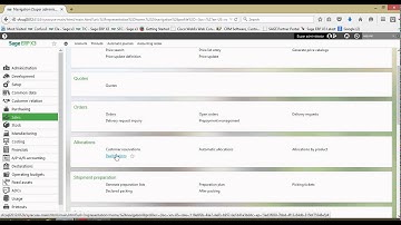 Sales Allocations in Sage x3