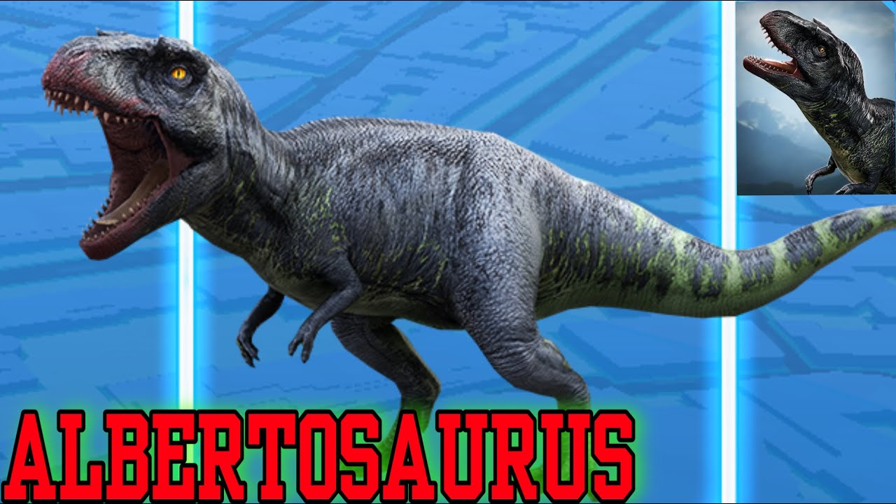 JURASSIC WORLD ALIVE NEWS: ALBERTOSAURUS PURSUIT - Sept23Gaming - YouTube