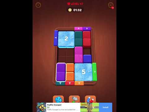 Wood Away Block Puzzle Level 47 Walkthrough #games #gaming #blockpuzzlegame