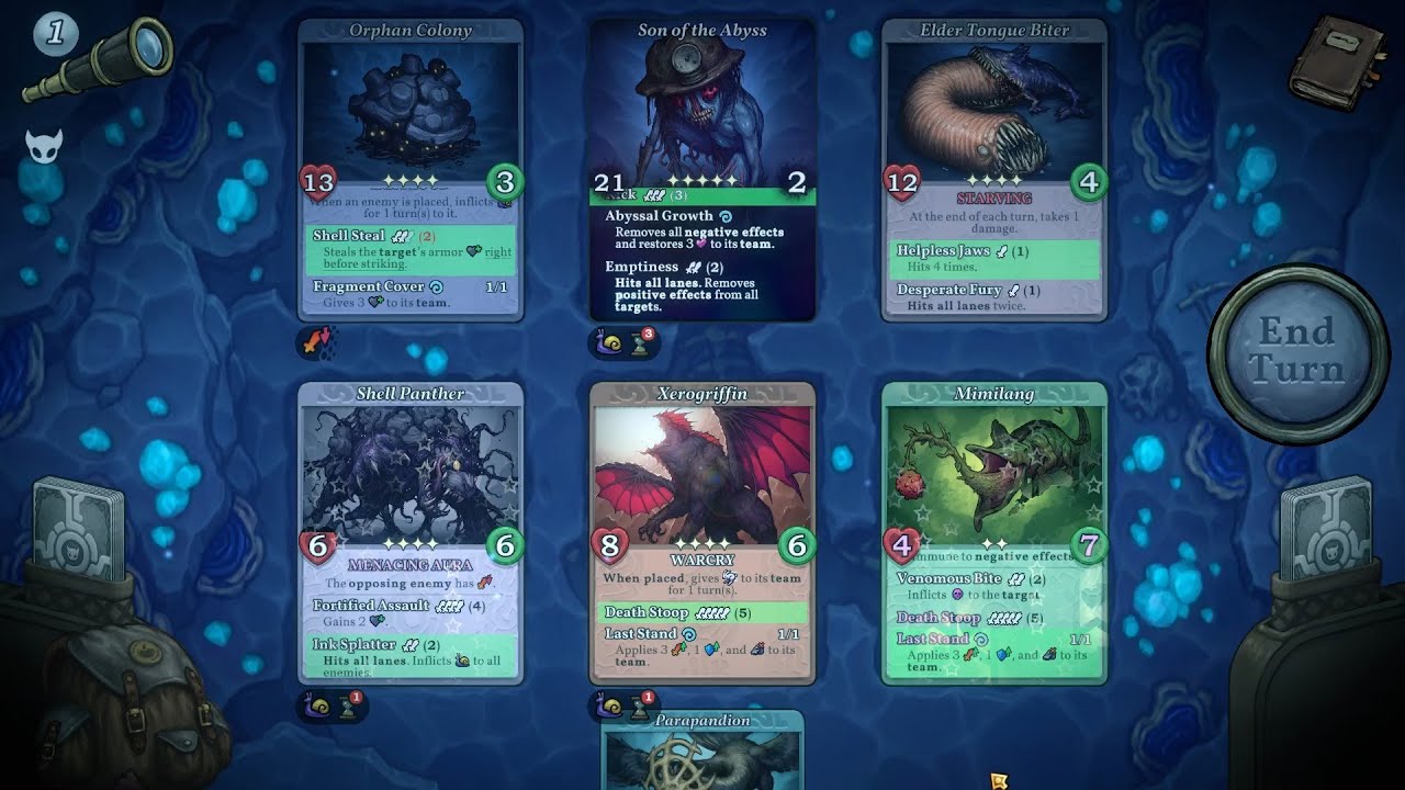 Decktamer - Cursed Mode meat farm (Sons of the Abyss) at the Pioneer Difficulty