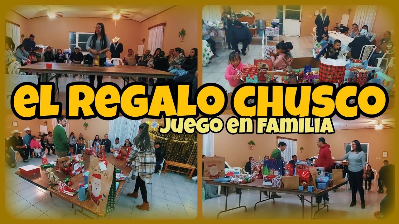Juego El Regalo Chusco en Familia | ACHV - YouTube