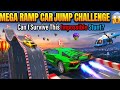MEGA RAMP CAR JUMP CHALLENGE 😱 | Can I Survive This Impossible Stunt?