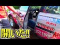 30年間放置したパリダカ優勝車両を引っ張り出してみた!! 【其の九 助手席ドアオープン】