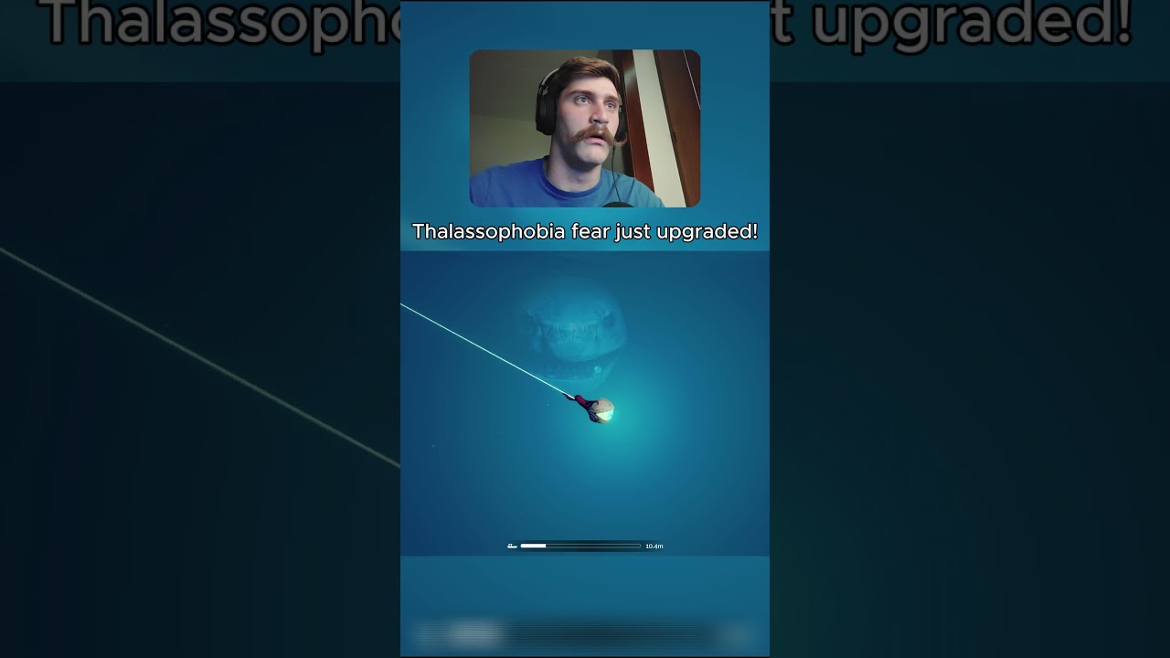 Remembering myself about the safe and beautiful deep sea life💀 #horror #gaming #reaction #deepsea