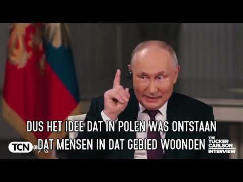 ??Exclusive Tucker Carlson Fox interview with Vladimir Putin?? [NL Subs] ??