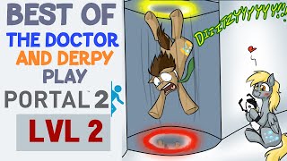 Best Of The Doctor And Derpy Play Portal 2 [Lvl 2]