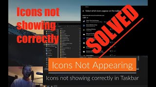 Taskbar Icons Showing White Page/File screenshot 3