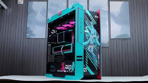 Ultimate ROG × Hatsune Miku Edition PC Build 🔥 | RTX 5080 + Ryzen 7 9800X3D Beast Setup 2025!