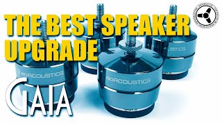 Best speaker upgrade: Gaia Isoacoustics isolators