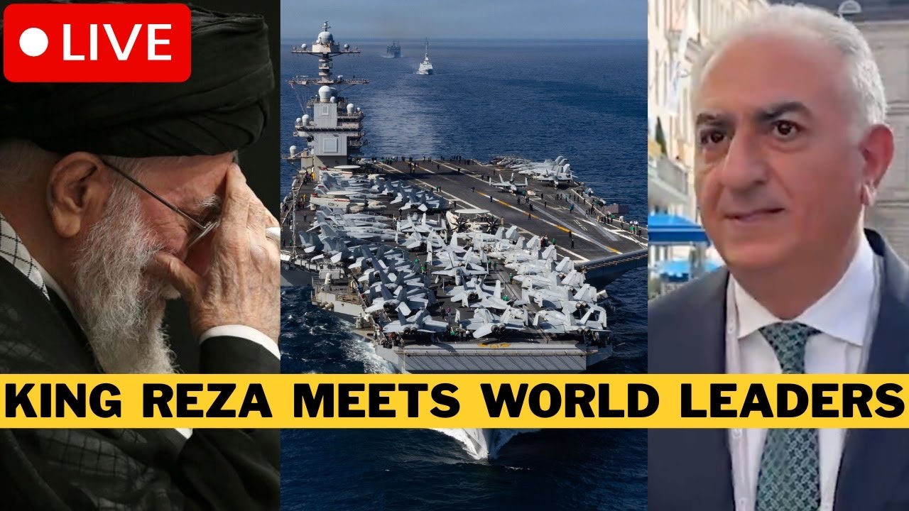 🚨 LIVE: UN Finally Cancels Islamic Republic - USS Gerald R. Ford Deployed - Reza Pahlavi In Munich
