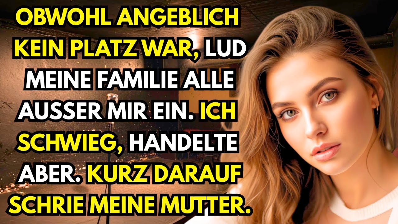 „Für dich ist beim Familientreffen kein Platz“, sagten meine Eltern. 118 andere waren eingeladen…