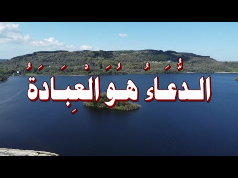 الد ع اء ه و ال ع ب اد ة