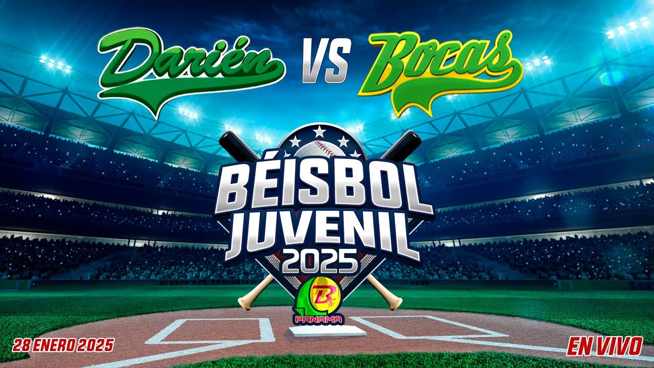 DARIÉN VS BOCAS BÉISBOL JUVENIL 2025 - BTVP