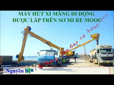 Video Máy hút xi măng, công suất 100 - 500 tấn/ giờ. CTY TÂY... - youtube