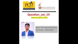 DBMS Question 19